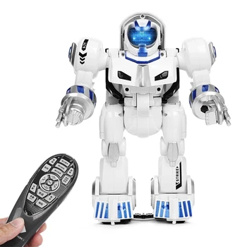 2.4 G Nuotolinio Valdymo Deformacijos Robotas Intelligent Programavimo Daina Režimas anglų kalbos Mokymo Vaikų Žaislai Kalėdų Dovana