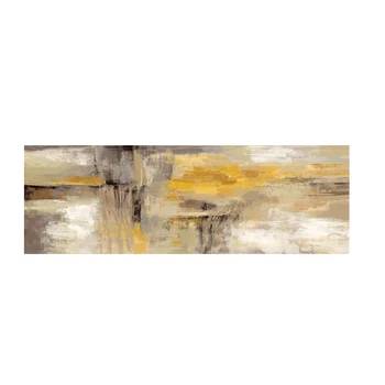 80x240cm Aukso Abstrakčiai Naftos tapyba ant Drobės Skandinavijos Plakatai ir Spausdina Sienos Meno Nuotrauką Kambarį Namo Apdaila