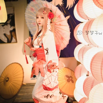 Anime Tualetas-Privalo Hanako-kun Yashiro Nene Japonų Kimono Lolita Dress Cosplay Kostiumas Helovinas Kostiumai Moterims Išgalvotas Suknelė