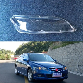 Auto dalys Mazda 6 2003-2007 priekinis žibintas padengti kaukė priekinis žibintas būsto žibintų stiklai priekinis žibintas dangtis