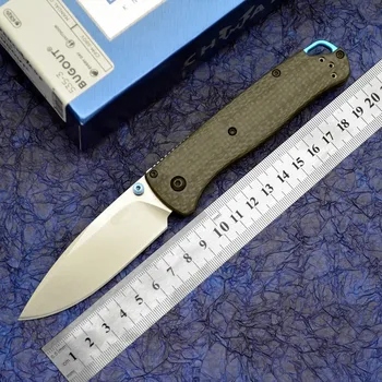 Benchmade BM535 S30V Anglies pluošto rankena sulankstomas peilis Nešiojamų savigynos kempingas EDC lauko medžioklės ir gelbėjimo peilis