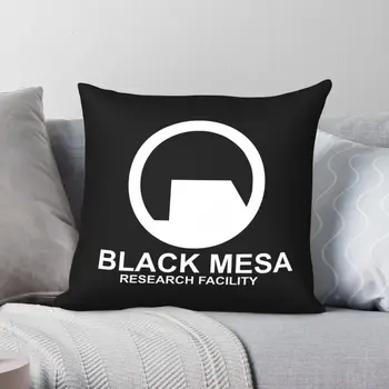 Black Mesa Tyrimų Priemonė Aikštėje Užvalkalas Poliesterio, Lino Aksomo Spausdinti Zip Dekoro Mesti Pagalvės Užvalkalą Automobilių Pagalvėlė Padengti 18