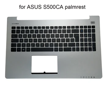 Brazilijos nešiojamuosius kompiuterius Brazilija klaviatūros ASUS VivoBook S500C S500CA R508CA V500CA klaviatūros Palmrest Viršuje atveju 13N0-NUA0321