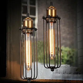 Edison Retro Stiliaus Loft Pramonės Šviesos Derliaus Priedai Veltiniams, Vilna Lempa Fxitures Umbra Handlamp Amerikos Šalyje