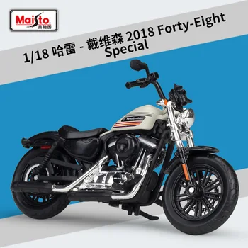Halolo 1:18 Harley 2018 Keturiasdešimt Aštuonių Specialių motociklo modeliavimas lydinio modelis B408
