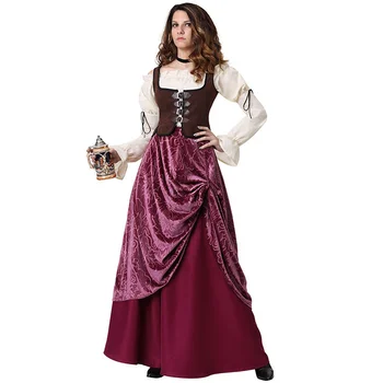 karnavalas oktoberfest kostiumų alaus tarnaitė padavėjo cosplay drabužius helovinas etape kostiumai seksualus padavėja bavarijos apranga