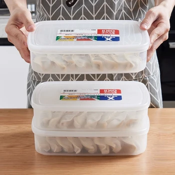 Maisto Sandariai Bako Plastikiniai Virtuvės Šaldytuvas Stačiakampio Laikymo Dėžutė Skaidri Išlaikyti Maistą Šviežią Saugojimo Organizatorius