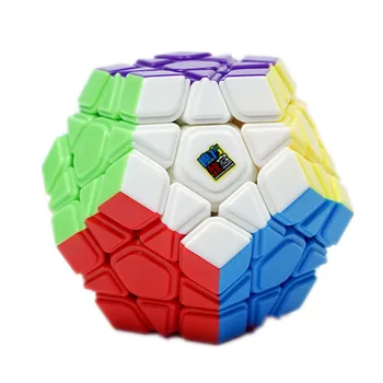 Moyu Meilong Išgaubti Megaminx Kubą 3x3 Stickerless Megaminxeds 12 Sakė Megaminx Magic Cube Švietimo Įspūdį Žaislas