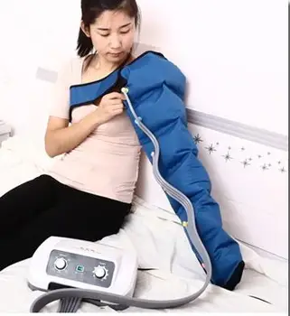 Namų pneumatinės kojos massager vyresnio šešios kameros oro bangų slėgį, kojų ir pėdų slėgio massager