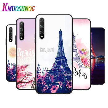 Paryžiaus Eifelio Bokštas Kelionės Huawei Y9S Y6S Y8S Y9A Y7A Y8P Y7P Y5P Y6P Y7 Y5 Y6 Pro Prime 2019 2020 Silikoninis Telefono dėklas