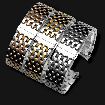 PEIYI Kokybės nerūdijančio plieno watchband 20mm sidabrinė ir rožinė aukso metalo apyrankė lanko žiūrėti grandinės pakeitimas Tissto T063
