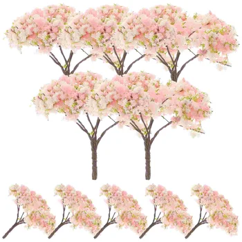 Pranešk Apie Netikrą Treeflower Modelis Dirbtinis Sodo Mini Terariumai Medžių Teptuku Bottledecorationlifelike Gėlių Ornamentu Dirbtiniais Susitvarko Dekoras 