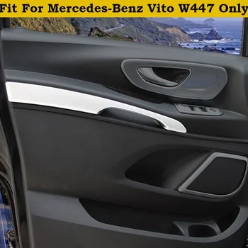 Priedai Mercedes-Benz Vito W447 2014 2015 2016 2017 2018 Durų Rutulio Formos Rankena Rankena Dubenį Juostelės Liejimo Padengti Rinkinys Apdaila