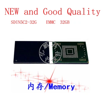 SDIN5C2-32G BGA169 Kamuolys EMMSP 32GB Mobiliojo Telefono Žodį Atmintis, Kietasis Diskas Naujas ir Geros Kokybės