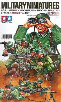 Tamiya Plastiko Surinkimo Modelis 1/35 vokiečių Pėstininkų Sunkiųjų Ginklų Taktinis Grupės Karys Kostiumas Suaugusiųjų Kolekcija 