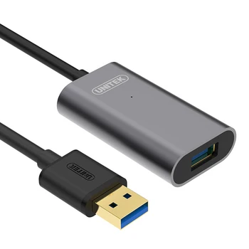 UNITEK Y-3015 5 Metrų 5M 16,4 ft USB 3.0 Aktyvus ilgiklis su Stiprintuvu