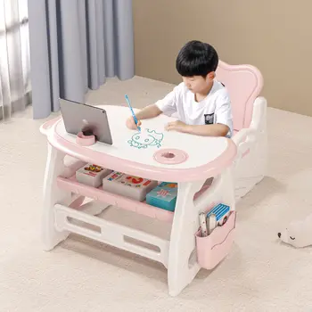 Vaikų mokymosi stalas ir kėdė nustatyti namų stalo vaikų stalas rašomasis stalas studentų stalas, kėdė vaikų žaislas lentelė vaikas