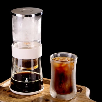 Vandens Drip, Kavos Virimo Aparatas Naujas Daugkartinio Naudojimo Filtravimo Įrankiai, Stiklo Espresso Kavos Dripper Puodą Ledas Šaltas Užvirinti Kavos Virimo Aparatas Ledo Lašinamas Kavos