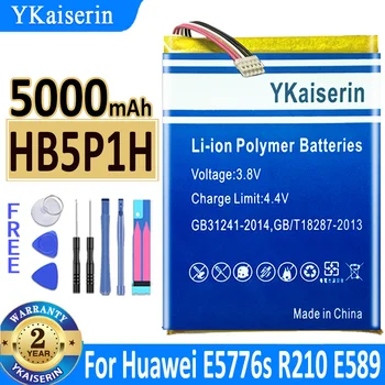 YKaiserin 5000mAh HB5P1H Baterija Huawei Maršrutizatorius E589 R210 E5776s E5776S-22/32/501/601/860/922 Batteria + Nemokamas Įrankiai