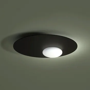 Šiaurės LED Lubų šviestuvas Miegamojo, Koridoriaus Praėjimo Ultra-plonas Minimalistinis Lubų Lempa Juodojo Aukso Post-modernus Paprastumas Šiuolaikinės