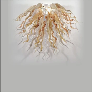 Šiuolaikinės Vertus Murano, Pūstinis Stiklas, LED Liustra Apšvietimo, Lubų Dekoratyvinis Individualų Stiklo Šviestuvai