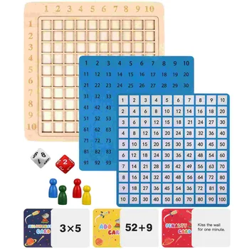 Žaislai Montessori Mediniai Matematikos Mokymosi Pradžioje Valdybos Skaičiavimo Calculatingmultiplication Skaičius Žaislas Šimtai Skaitmeniniai Numeriai Bamblys